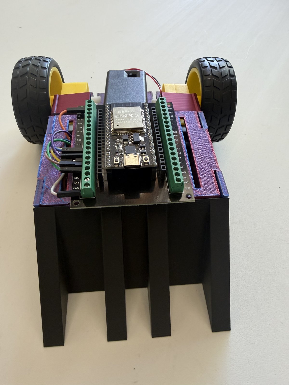 Robot building session